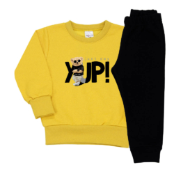 Παιδική φόρμα σετ Explode Κίτρινο