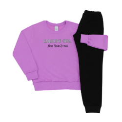 Παιδικό σετ φόρμας Explode Μωβ