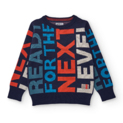 Πλεκτή μπλούζα αγόρι ΝΑΤΗ ΚIDS (KB09K701N2)