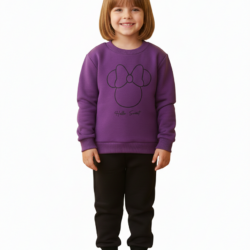 Σετ φόρμα κορίτσι SRFN Mωβ