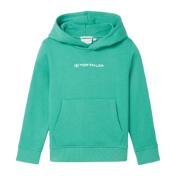 Παιδικό φούτερ με κουκούλα Tom Tailor πράσινο