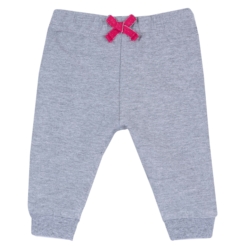 Βρεφικό παντελόνι φόρμα κορίτσι Chicco γκρι