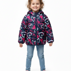 Βρεφικό μπουφάν κορίτσι Chicco μπλε