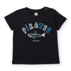 Παιδικό T-shirt πειρατής-καρχαρίας μαύρο tuc tuc
