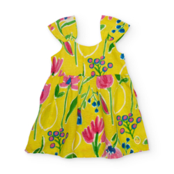 Παιδικό καλοκαιρινό φόρεμα floral πολύχρωμο tuc tuc
