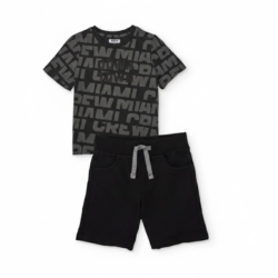 Παιδικό καλοκαιρινό σετ μαύρο Nath