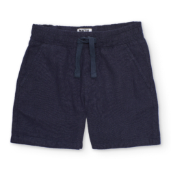 Παιδική λινή βερμούδα αγόρι navy Nath