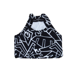 Παιδικό/εφηβικό μπουστάκι μαύρο/λευκό Prod