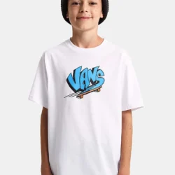 Παιδικό T-Shirt Vans Sk8 (Λευκό)