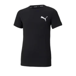 Παιδικό μπλουζάκι Puma Active Shirt JR 586980-01 Μαύρο