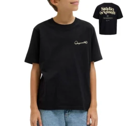 Παιδικό Τ-shirt αγόρι Jack & Jones Acapulco μαύρο