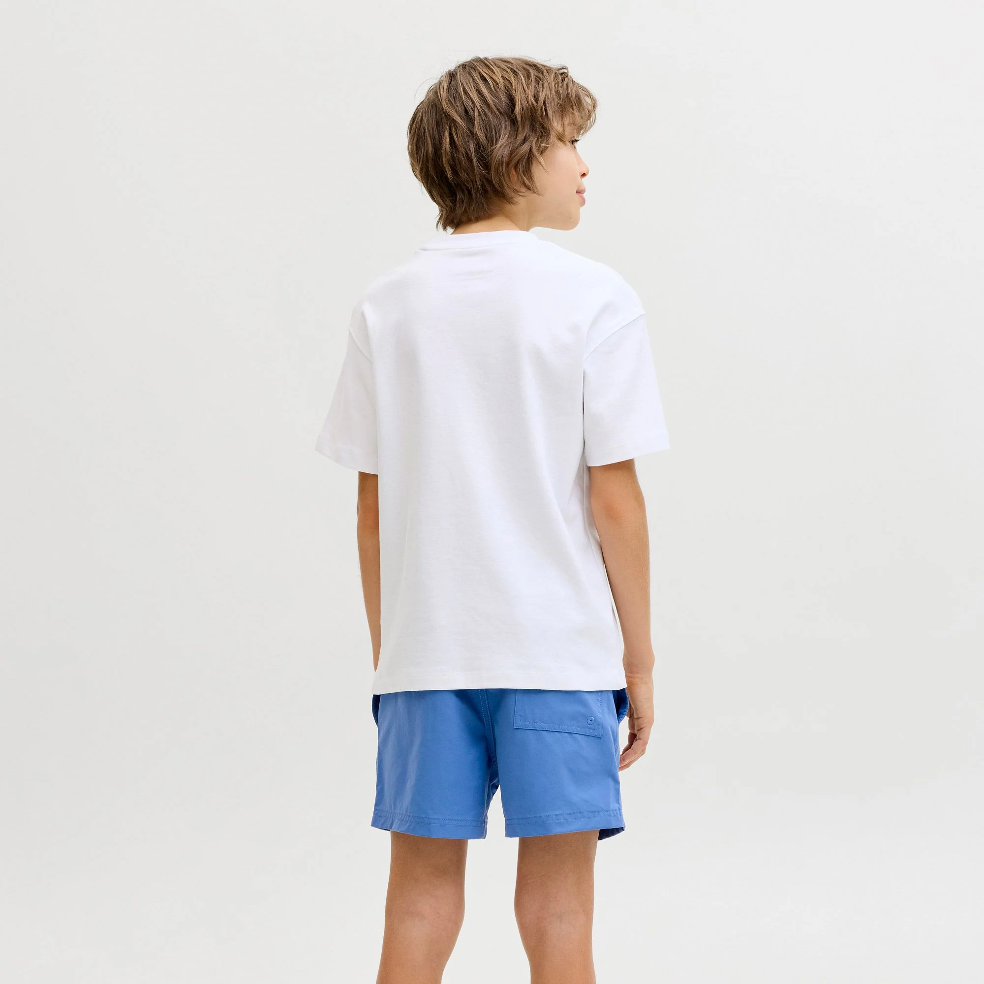 Παιδικό/εφηβικό μαγιό σορτς Jack & Jones Maui Tropic Γαλάζιο - Image 2