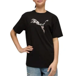 Παιδικό/εφηβικό Τ-shirt Puma Essentials Animal Μαύρο