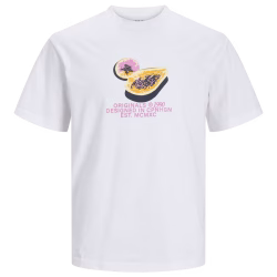Παιδικό T-shirt  Jack & Jones Tampa Λευκό